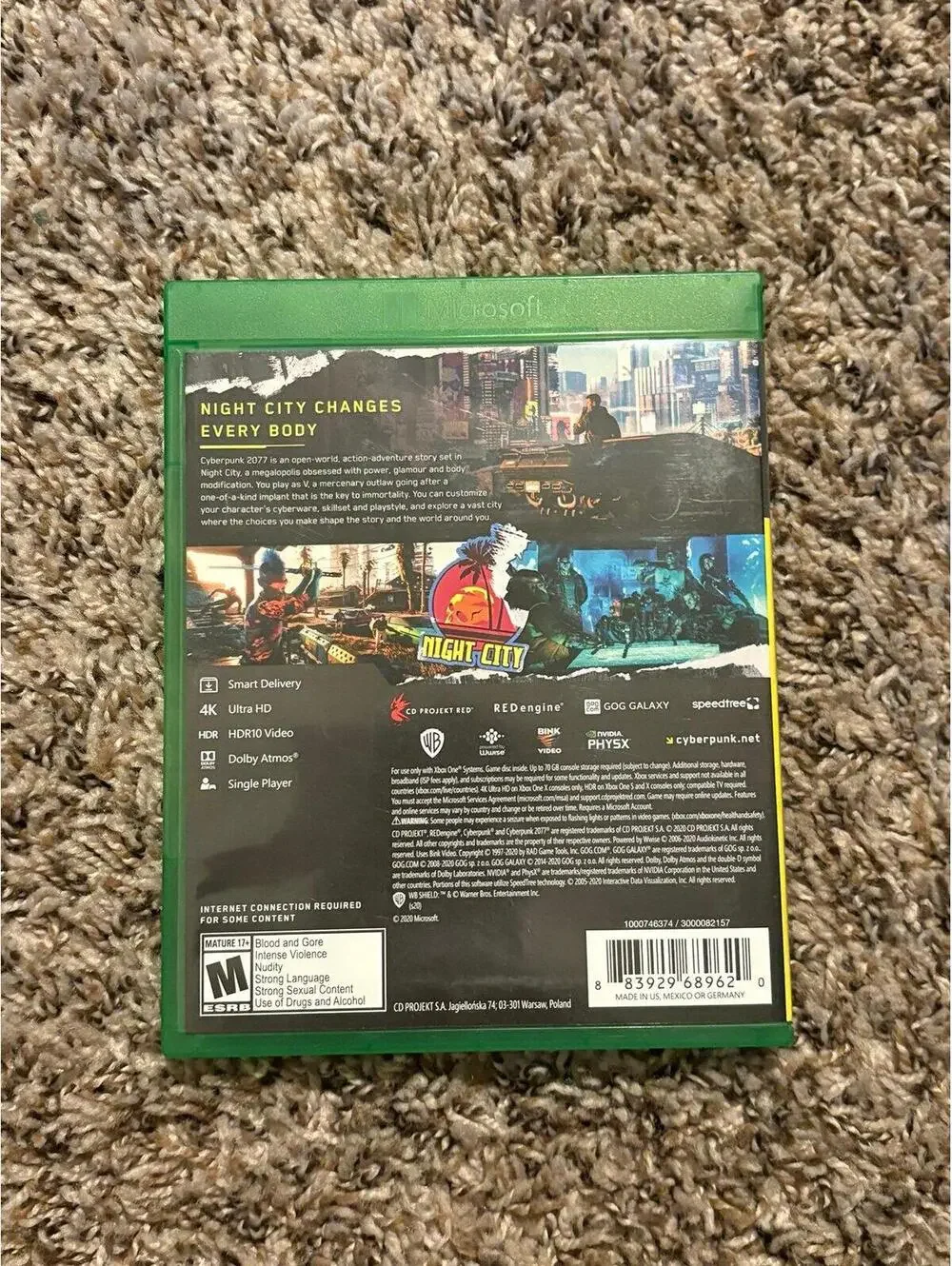 Cyberpunk 2077 for Xbox One